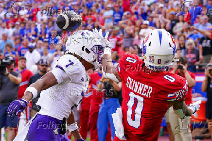 NCAA Football: Texas Christian at Kansas