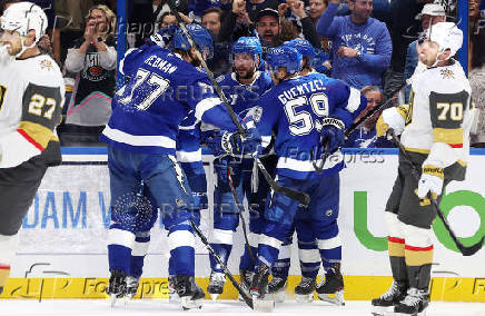 NHL: Vegas Golden Knights at Tampa Bay Lightning