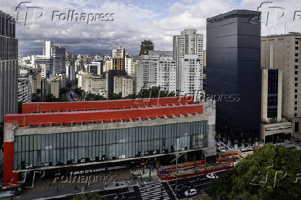 Abertura do prdio anexo do MASP, em So Paulo (SP)