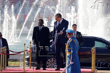 President of Equatorial Guinea Teodoro Obiang Nguema Mbasogo visits Serbia