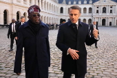 President of Nigeria Bola Ahmed Tinubu visits France