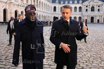 President of Nigeria Bola Ahmed Tinubu visits France