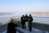 Starbucks opens new store in South Korea's border town, offering views of North Korean village