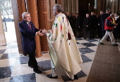 Sunday mass at Notre Dame Cathedral in Paris