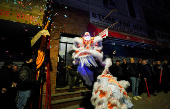 Lunar New Year celebration in New York City's Chinatown