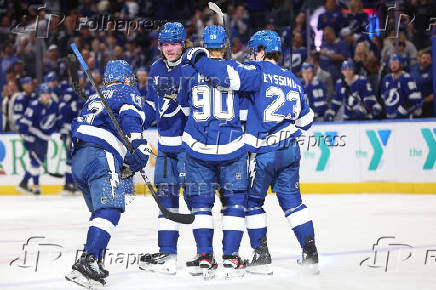 NHL: Vegas Golden Knights at Tampa Bay Lightning