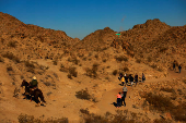 Pilgrimage during the Solemnity of Christ the King to pray for peace, at Mount Cristo Rey, on the border between the United States and Mexico