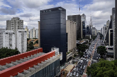 Novo edifcio do Masp, na av. Paulista, ao lado do museu original projetado por Lina Bo Bardi