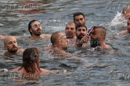 Epiphany Day celebrations in Thessaloniki