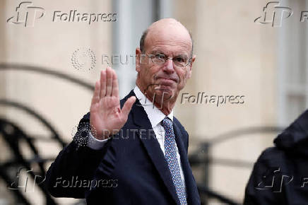 Weekly cabinet meeting at the Elysee Palace in Paris