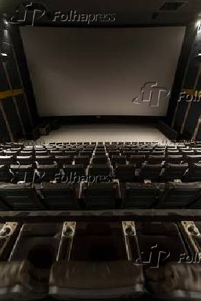 Vista da sala de cinema do Morumbi Town