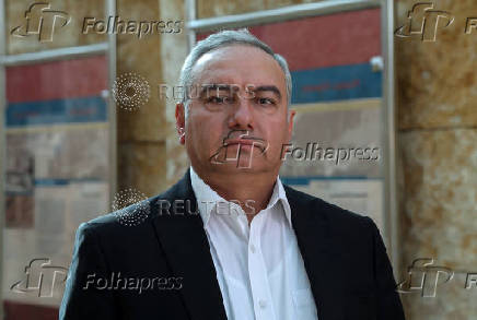 Fares Braizat Chief Commissioner of PDTRA poses for a picture during an interview with Reuters in Petra