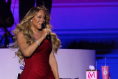 Cantora Mariah Carey se apresenta no Allianz Parque em So Paulo