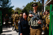 Funeral of Israeli soldier Israeli soldier Sergeant Yosef Hieb in Tuba-Zangariya