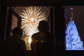 Diwali celebrations at Neasden Temple in London