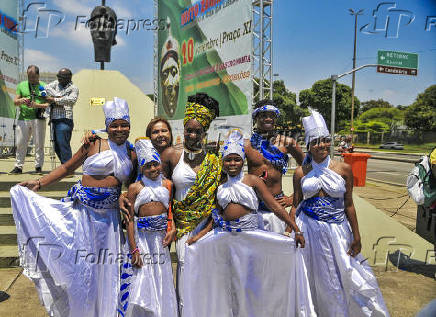 Homenagem  Zumbi dos Palmares no Dia da Concincia Negra no RJ