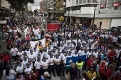 Manifestacin en conmemoracin del da del Estudiante Universitario en Caracas