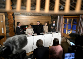 Finland's Prime Minister Petteri Orpo hosts North-South Summit in Finnish Lapland