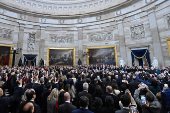 Inauguration ceremony for Trump's second presidential term