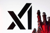 Illustration shows xAI logo