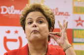 A presidente e candidata  reeleio Dilma Roussef