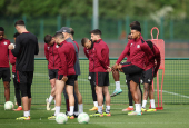 Europa Conference League - Aston Villa Training