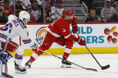 NHL: New York Rangers at Detroit Red Wings