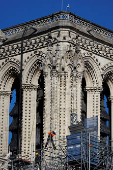 The Notre-Dame de Paris cathedral before its reopening