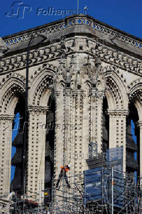 The Notre-Dame de Paris cathedral before its reopening