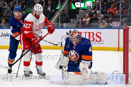 NHL: Detroit Red Wings at New York Islanders