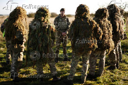 Prince of Wales visits Welsh Guards