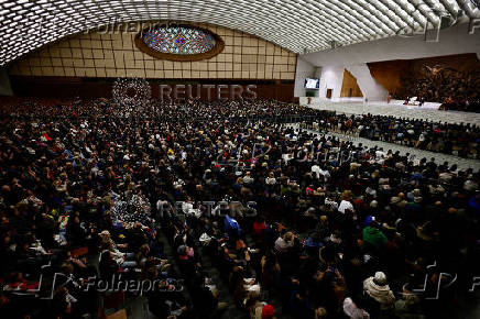 Pope Francis holds weekly audience, at the Vatican