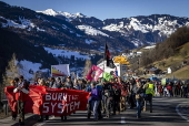 Anti World Economic Forum (WEF) protest