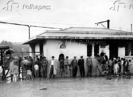 1958Estao da Estrada de Ferro