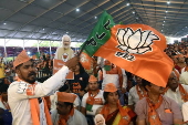 Rally of the Bharatiya Janata Party ahead of general elections in Bangalore