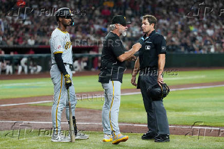 MLB: Pittsburgh Pirates at Arizona Diamondbacks