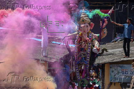 India marks end of ten-day-long Hindu festival Ganesh Chaturthi