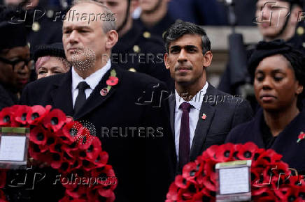 Remembrance Sunday ceremony in London