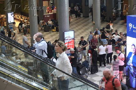 Movimentao no aeroporto de Congonhas neste incio de dezembro