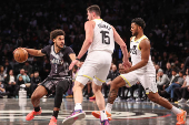 NBA: Utah Jazz at Brooklyn Nets