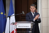 Handover ceremonies after government reshuffle in France