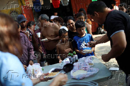 Migrant caravan in Huixtla