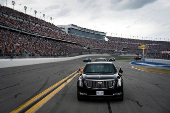 Trump attends Daytona 500 Nascar race