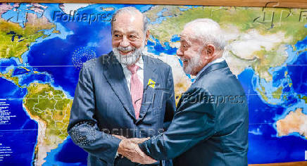 Brazil's Lula meets Mexican magnate Carlos Slim in Brasilia