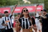 Copa Libertadores - Fans gather in Brazil to watch the Libertadores Final