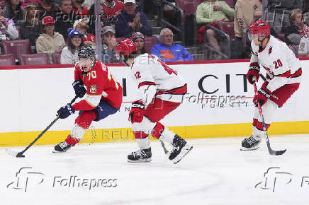 NHL: Carolina Hurricanes at Florida Panthers