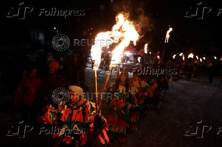 Winter festival in the village of Elovdol