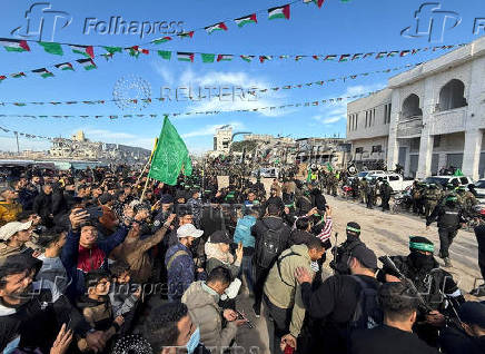 Hostages-prisoners swap deal between Hamas and Israel, in Gaza