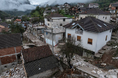 Aftermath of deadly floods and landslides in the village of Donja Jablanica