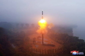 North Korea conducts test fire of latest ICBM Hwasongpho-19